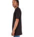 Shaka Wear SHASS Adult Active Short-Sleeve Crewnec in Black side view