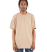 Shaka Wear SHMHSS Adult Max Heavyweight T-Shirt in Khaki front view