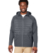 Core 365 CE808 Unisex Techno Lite Hybrid Hooded Ja in Carbon front view