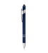 Core 365 CE052 Rubberized Aluminum Click Stylus Pe in Classic navy front view