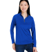 Core 365 CE418W Ladies' Origin Performance Pique Q in Tru royal/ crbn front view