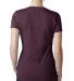 Next Level 6640 The CVC V in Plum back view