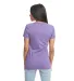 Next Level 6640 The CVC V in Purple berry back view