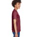 Team 365 TT11HW Ladies' Sonic Heather Performance  in Sp maroon hthr side view