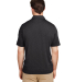 Team 365 TT51H Men's Zone Sonic Heather Performanc in Black heather back view