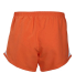 Boxercraft BW6102 Ladies' Basic Sport Short in Mndrn ornge/ wht back view