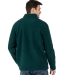 Boxercraft BM8510 Men's Everest Pile Fleece Half-Z in Moss/ black back view