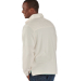 Boxercraft BM5201 Men's Sullivan Sweater Fleece Qu in Natural heathr back view