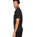 Threadfast Apparel 382PL Unisex Impact Polo in Black heather side view