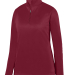 Augusta Sportswear 5509 Ladies' Wicking Fleece Qua in Cardinal front view