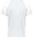 Augusta Sportswear 1517 Adult Cutter Jersey in White/ white back view