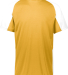 Augusta Sportswear 1518 Youth Cutter Jersey in Ath gold/ wht front view