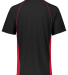 Augusta Sportswear 1560 Unisex True Hue Technology in Black/ red back view