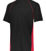 Augusta Sportswear 1560 Unisex True Hue Technology in Black/ red front view