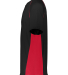 Augusta Sportswear 1560 Unisex True Hue Technology in Black/ red side view