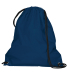 Augusta Sportswear 1905 PVC Coating Cinch Bag in Navy front view