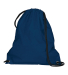 Augusta Sportswear 1905 PVC Coating Cinch Bag in Navy back view