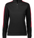 Augusta Sportswear 4388 Ladies' Medalist 2.0 Pullo in Black/ red front view