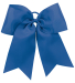 Augusta Sportswear 6701 Cheer Solid Grosgrain Hair in Royal front view