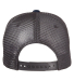 J America 5505 Adult Ranger Cap in Navy/ charcoal back view