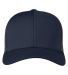 J America 5505 Adult Ranger Cap in Navy/ charcoal front view