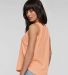 LA T 3592 Ladies' Relaxed Tank in Peachy side view