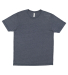 LA T 6902 Adult Vintage Wash T-Shirt in Washed navy front view