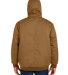 Harriton M722T Men's Tall ClimaBloc® Heavyweight  in Duck brown back view