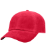 J America 5507 Adult Artifact Cap in Red front view