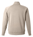 J America 8751 Unisex Apex Fleece Quarter-Zip in Mojave back view