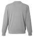 J America 8761 Unisex Element Fleece Sweatshirt in Grey back view