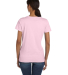 Fruit of the Loom L3930R Ladies' HD Cotton™ T-Sh in Classic pink back view