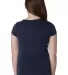 Next Level 3710 The Princess Tee in Midnight navy back view