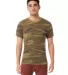 Alternative Apparel 1973 Eco-Jersey™ Crew T-Shir in Camo front view