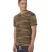 Alternative Apparel 1973 Eco-Jersey™ Crew T-Shir in Camo side view