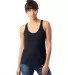 Alternative Apparel 3094 Women's Slinky Jersey Tan in Black front view