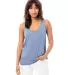 Alternative Apparel 3094 Women's Slinky Jersey Tan in Stonewash blue front view