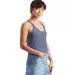 Alternative Apparel 3094 Women's Slinky Jersey Tan in Stonewash blue side view