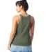 Alternative Apparel 3094 Women's Slinky Jersey Tan in Army green back view