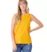 Alternative Apparel 1016 Heavy Wash Muscle Tank in Stay gold front view