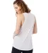 Alternative Apparel 3095 Women's Slinky Muscle Tan in White back view