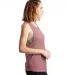 Alternative Apparel 3095 Women's Slinky Muscle Tan in Rose bloom side view