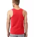 Alternative Apparel 1091 Go To Tank (30's cotton) in Apple red back view