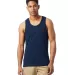 Alternative Apparel 1091 Go To Tank (30's cotton) in Midnight navy front view