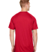 Augusta Sportswear 1565 Attain Two-Button Jersey in Red back view