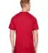 Augusta Sportswear 1565 Attain Two-Button Jersey RED back view