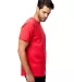 US Blanks US2000 Men's Made in USA Short Sleeve Cr in Red side view
