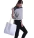 US Blanks US221 Eco Canvas Tote in Natural front view