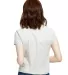 US Blanks US521 Ladies' Short Sleeve Crop T-Shirt in Silver back view