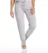 US Blanks US571 Ladies' Velour Pants in Silver front view